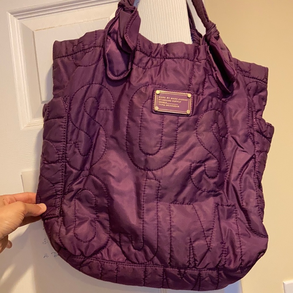 Purple Marc Jacobs Tote